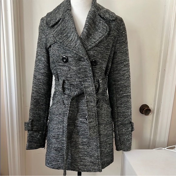 Suzy Shier Jackets & Blazers - Suzy Shier | Women's Size XS Double-Breasted Gray Coat